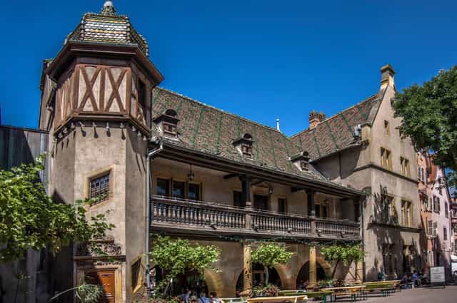 East façade of the Koïfhus, Colmar’s Old Custom House